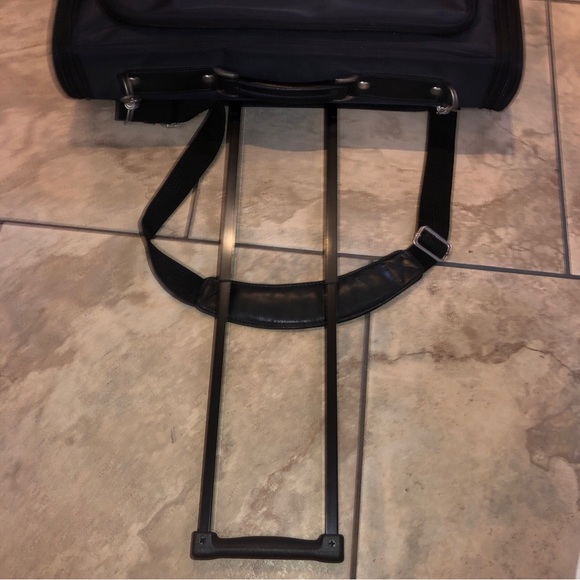Valentino coupeau Paris  Wheeled Compact Garment Bag Suitcase, Luggage Rare Big - Picture 6 of 16
